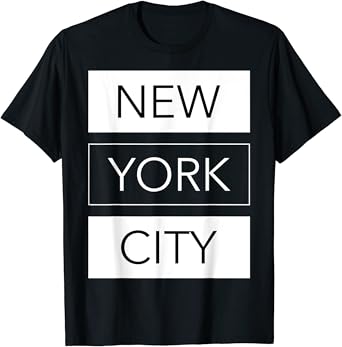 Amazon.com: New York Fashion Graphic Design Tee shirts, New York City T